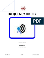 Frequency Finder: User Manual November 2013