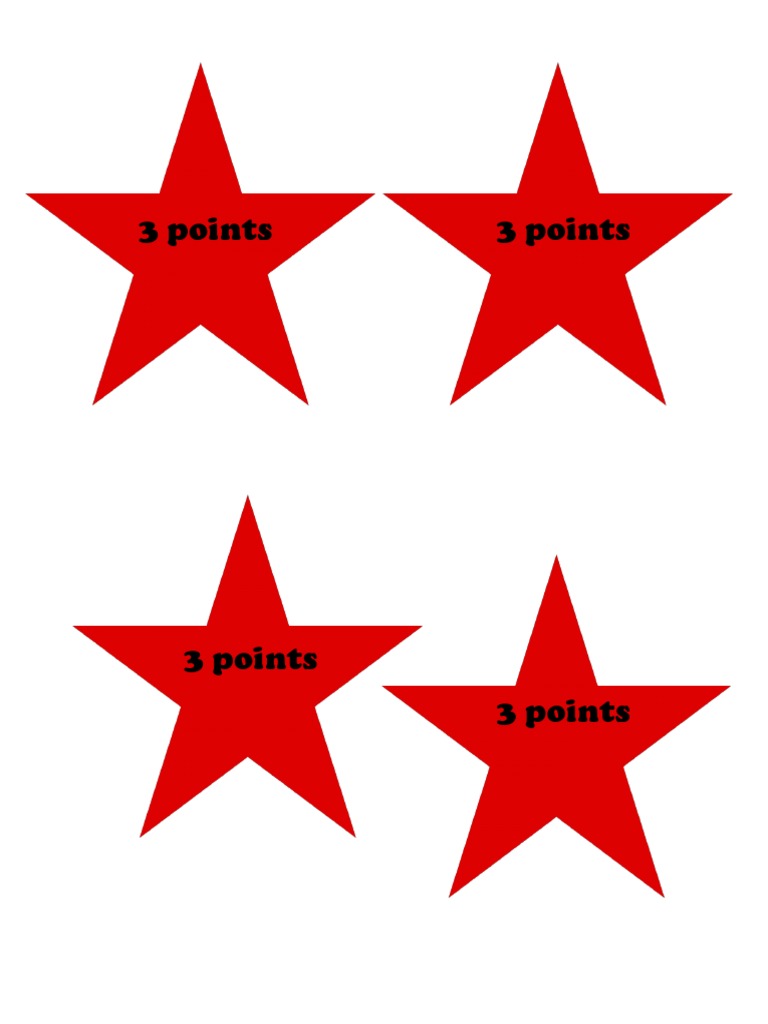 3 Points Star PDF