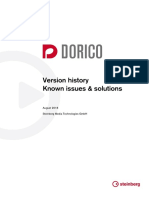 Dorico 2.1 Version History