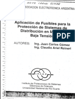 Aplicacion de Fusibles para Proteccion de Sistemas de Distribucion en Media Tension