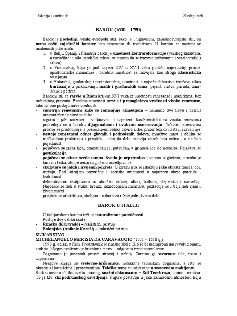 BAROK | PDF
