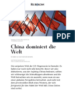 China Dominiert Die Welt