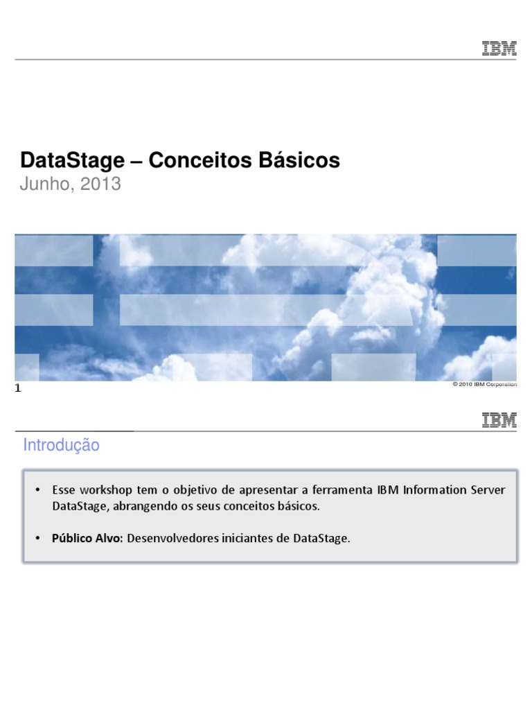 WorkShop - DataStage - Conceptos Básicos IBM | PDF | Compilador ...