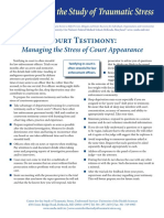 CSTS Law Enforcement Court Testimony PDF