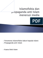 Islamofobia Dan Propaganda Anti Islam Menerusi Media