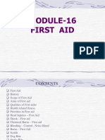 Module-16 First Aid