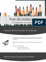 Plan de Redacción