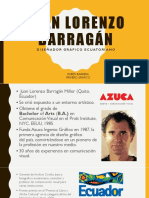 Diseñador gráfico ecuatoriano pionero Juan Lorenzo Barragán