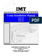 Installation Manual for Iowa Mold Tooling Co. Cranes