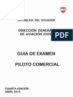 Guia de Examen - Piloto Comercial