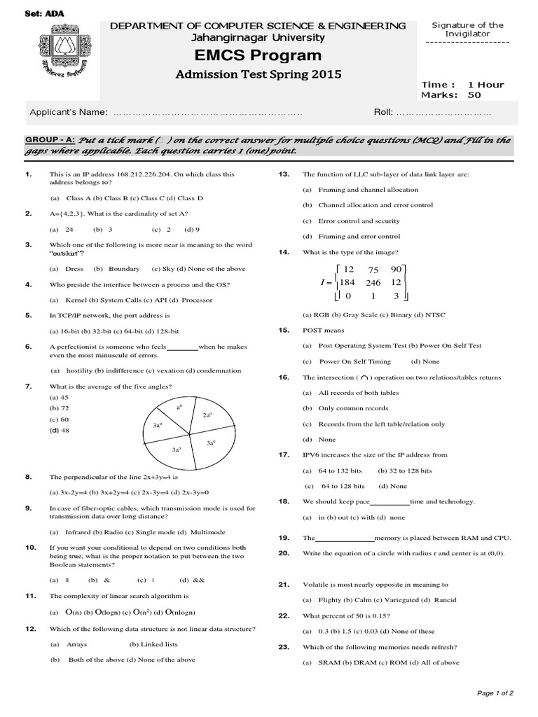 PMSCS | PDF | C (Programming Language) | Random Access Memory