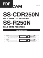 TASCAM e Ss-cdr250n Om Va Combo