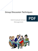 Group Discussion Techniques and Strategies