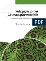 Aprendizajes Para La Transformacion Oaxaca