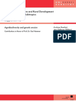 Agrobiodiversity and Genetic Erosion