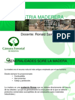 La Industria Maderera en Bolivia