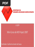 Mini-Curso de MS Project - NetSoftware - Parte 1