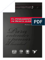Colección Jorge Carpizo - I - El Pensamiento Laico de Benito Juárez - Patricia Galeana PDF