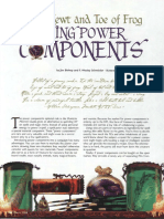 Eye of Newt and Toe of Frog (Power Components) - (OCR) Dragon Magazine 317