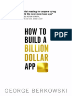 George Berkowski - How To Build A Billion Dollar App PDF