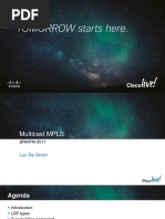 Brkipm-2011 - Multicast Mpls