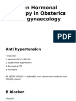 Non-Hormonal Therapies for Obstetrics and Gynecology