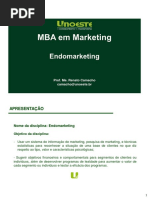 1. Endomarketing Apresentacao Disciplina