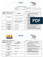 Planeacion Especifica - Geometría Analitica 2018