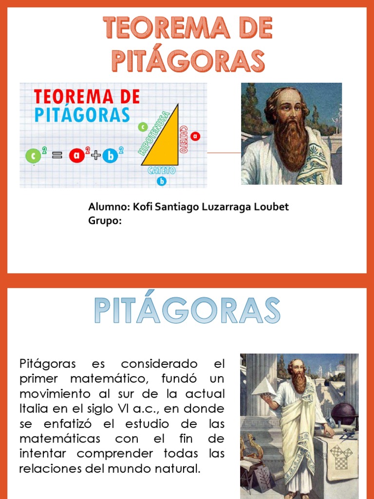 Teorema de Pitágoras | PDF