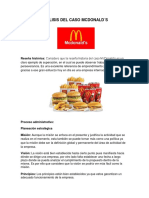 Análisis Del Caso Mcdonald