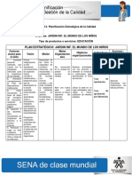 Actividad de Aprendizaje Unidad 2 Planificacion Estrategica de La Calidad