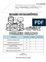 Examen Diagnostico 1° B