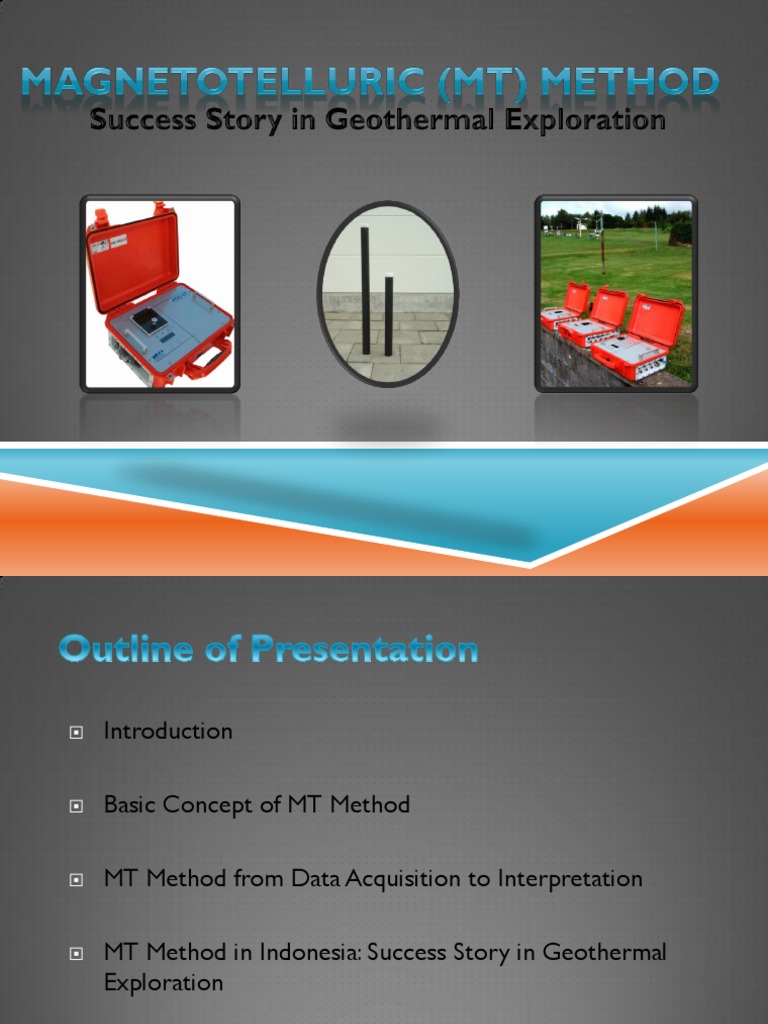 Magnetotelluric Mt Method Pdf Nature Geology