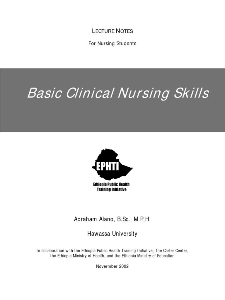 Clinical Skill Books Pdf Pdf Nursing Medical Diagnosis