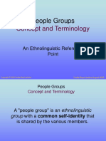 People Groups: Concept and Terminology