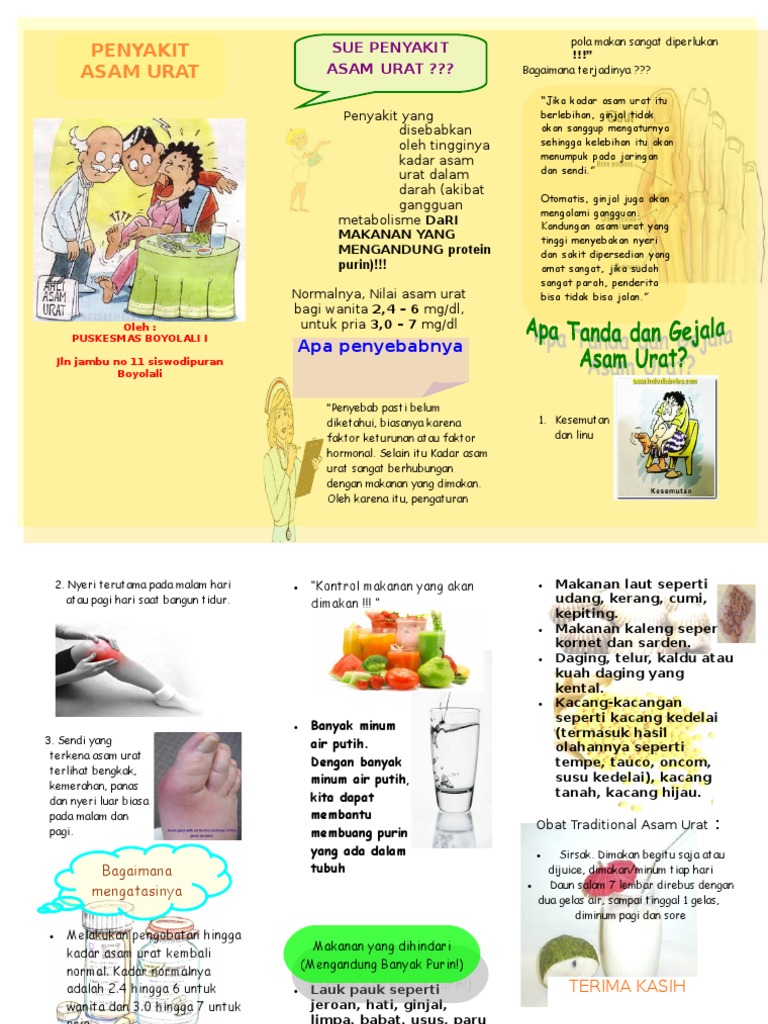 Urat Asam In English