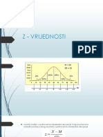 Z-VRIJEDNOSTI