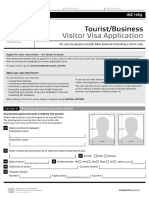 Checklist Visitor Tourist Business-Singapore-Final Version 180516