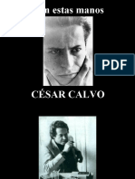 César Calvo - Con Estas Manos - Poesía
