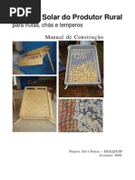 Manual Secador Solar Esalq Usp