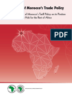 Analyse de La Politique Commerciale Du Maroc Volume 2 Anglais