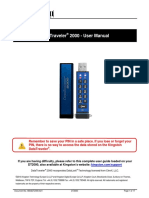 DataTraveler 2000 User Manual