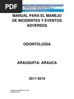 Manual de Eventos Adversos Odontologia