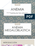 Anemia Megaloblastica