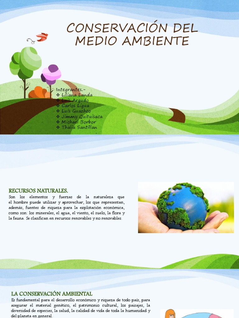 Conservación del Medio Ambiente y Educación | PDF | Entorno natural ...