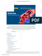 Anemia Nursing Care Management - A Study Guide