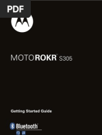 Download Motorola S305 Quick Start Guide by Fred Seibert SN38650639 doc pdf