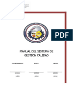 Manual de Calidad Utp