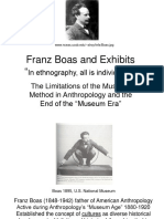 Franz Boas and the Limitations of Museum Anthropology