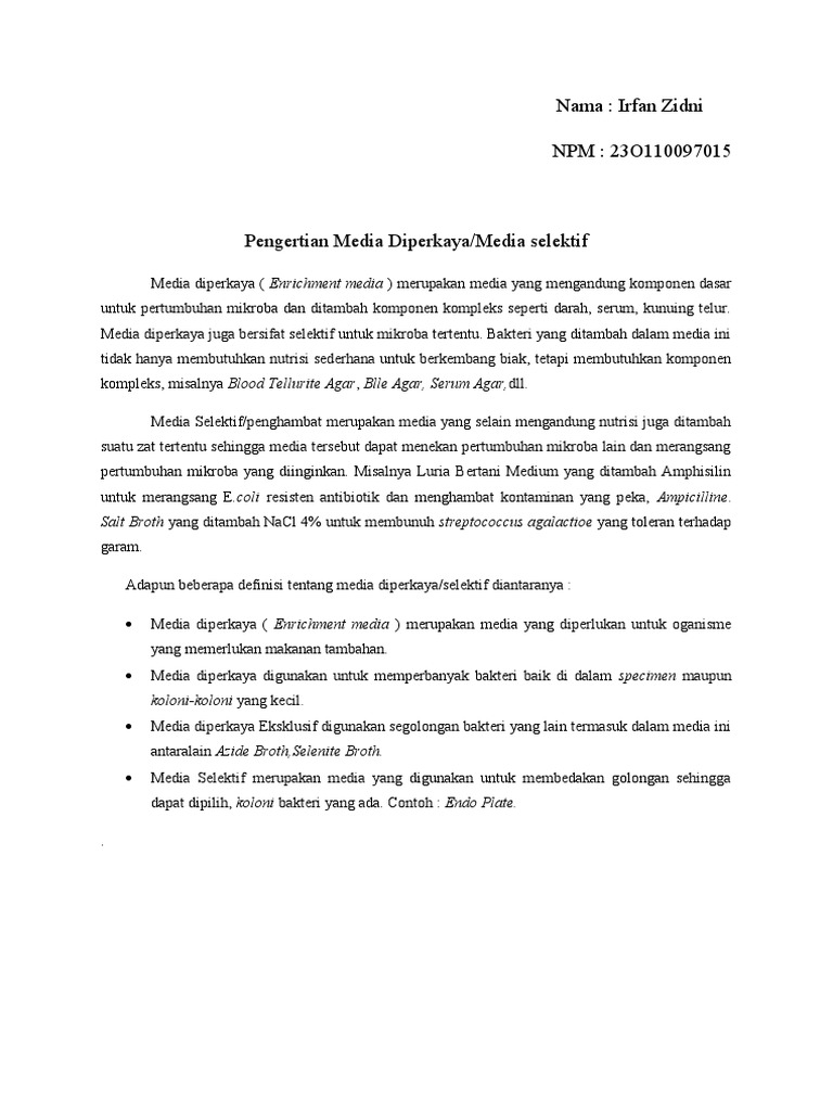 Pengertian Media Diperkaya